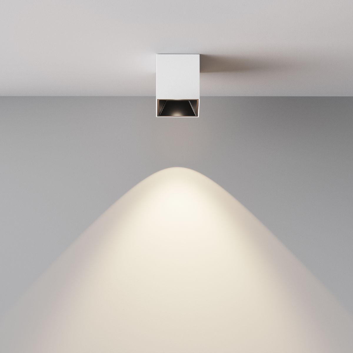 накладной светильник maytoni alfa led c064cl-5w4k-sq-wb