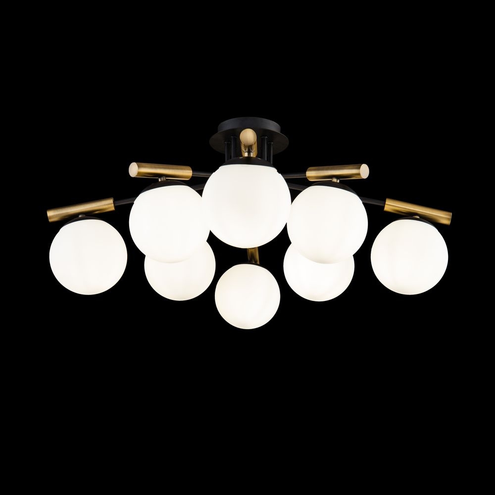 потолочная люстра freya paolina fr5011cl-08b