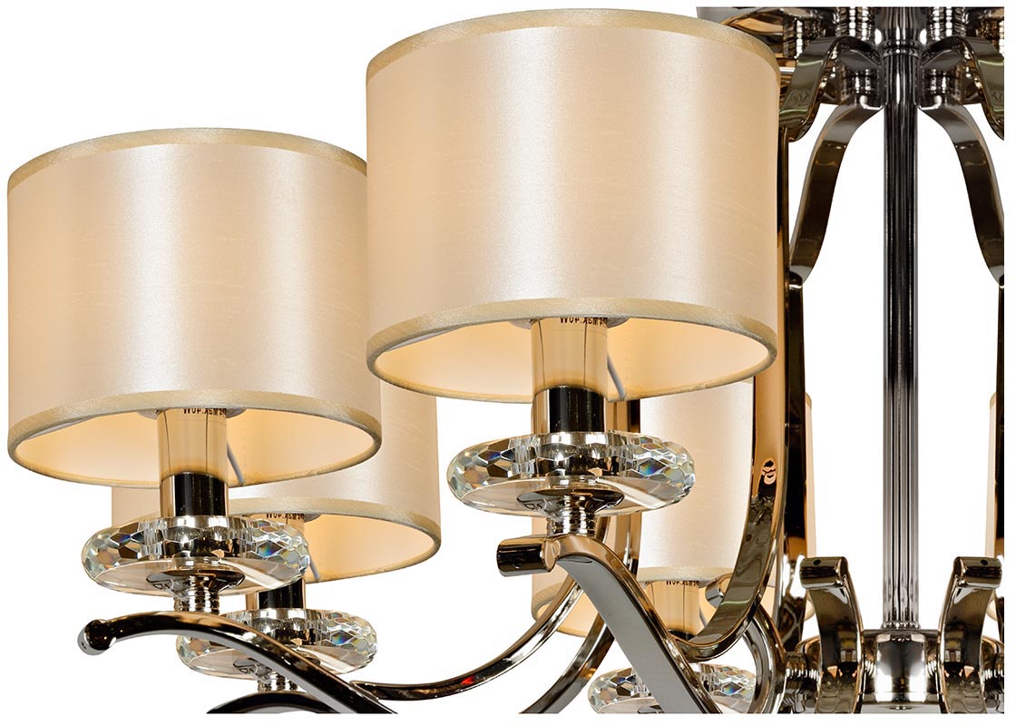 потолочная люстра ilamp london 88389/8 cr