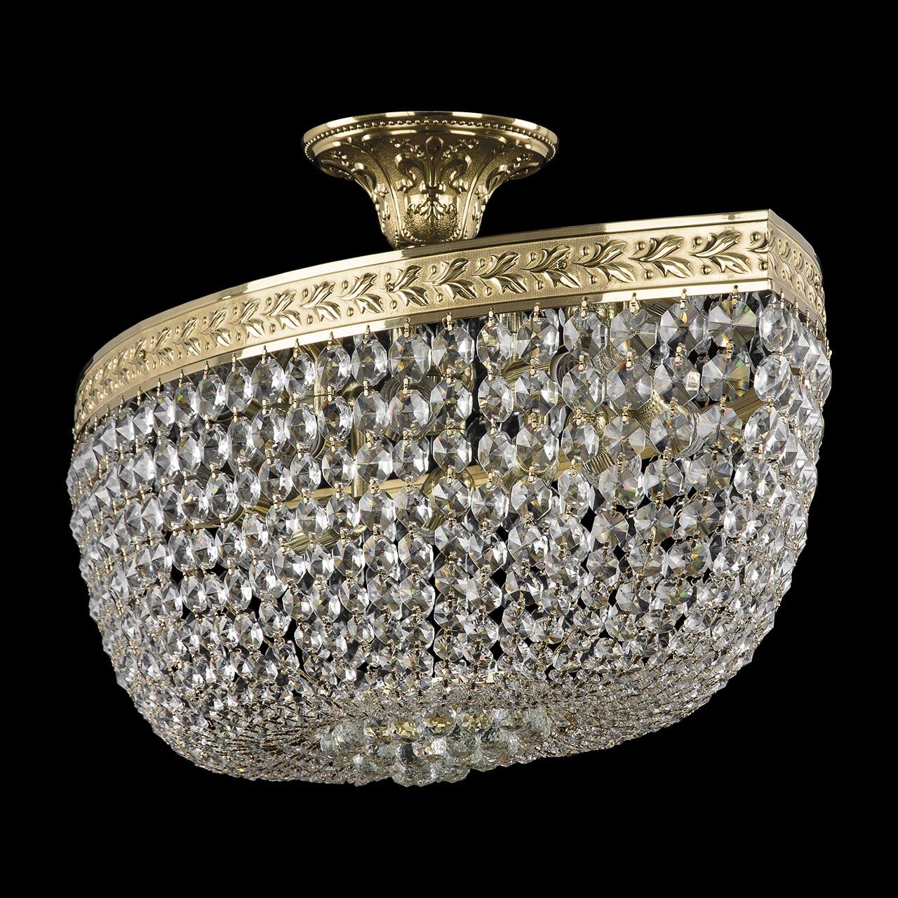 потолочная люстра bohemia ivele 19283/80iv g