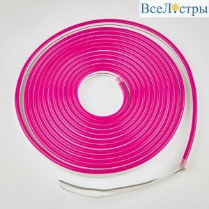ULS-N11-2835-120LED/m-8mm-IP67-DC24V-10W/m-15M-PINK катушка в герметичной упаковке