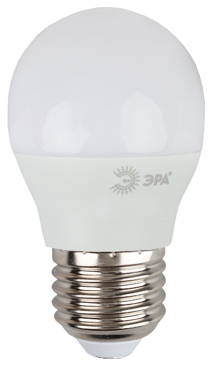 лампа светодиодная эра e27 9w 2700k led p45-9w-827-e27 б0029043