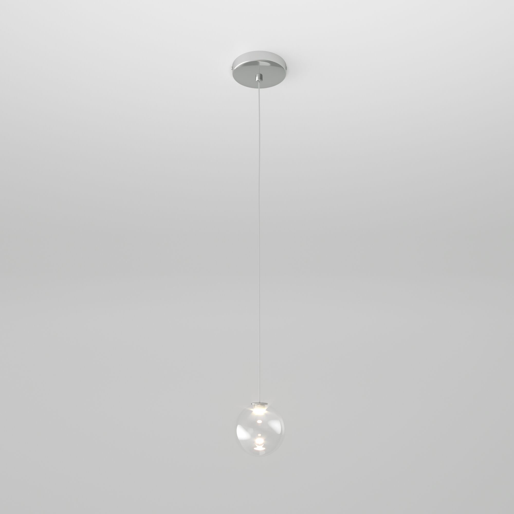 подвесной светильник eurosvet wonder 50234/1 led прозрачный a058642