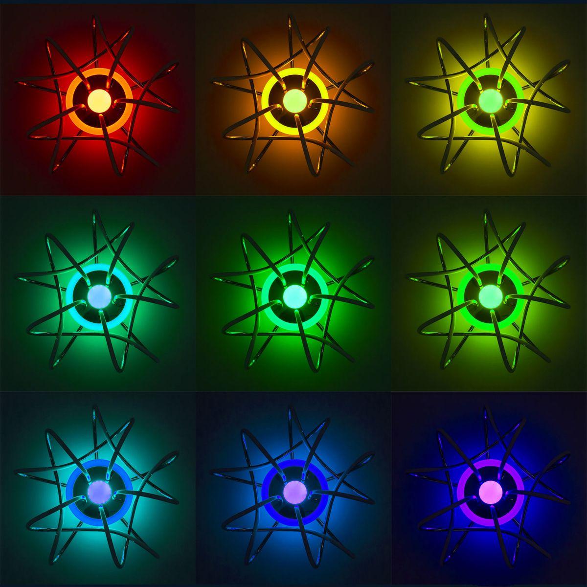 потолочный светодиодный светильник citilux джемини смарт cl229a151e