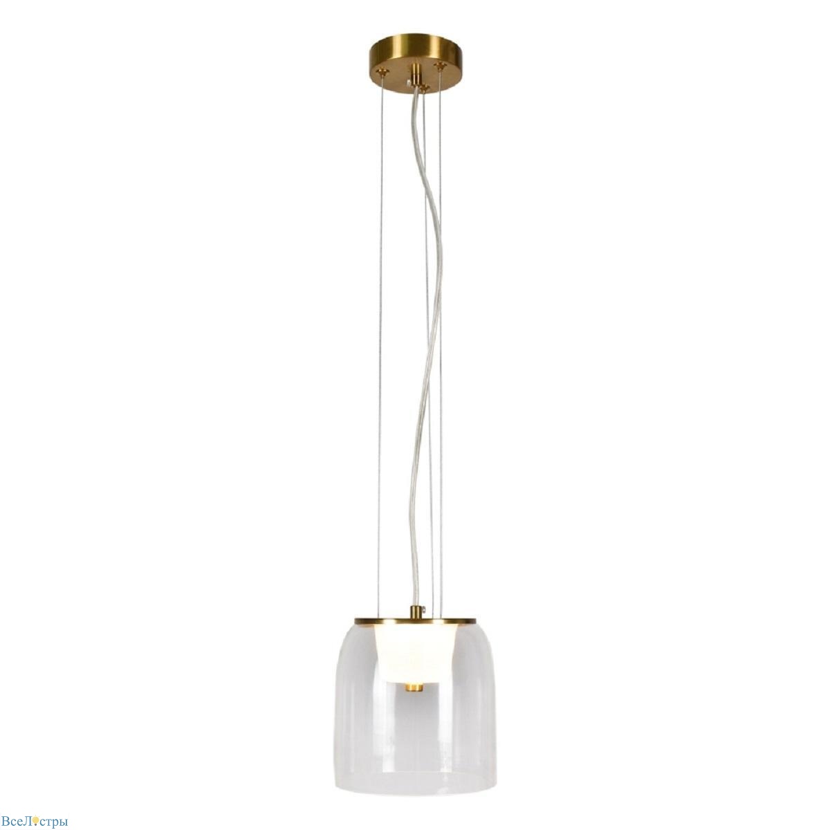 подвесной светодиодный светильник lussole loft dearborn lsp-7060