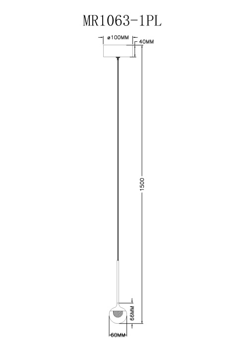 подвесной светильник myfar kollins mr1063-1pl