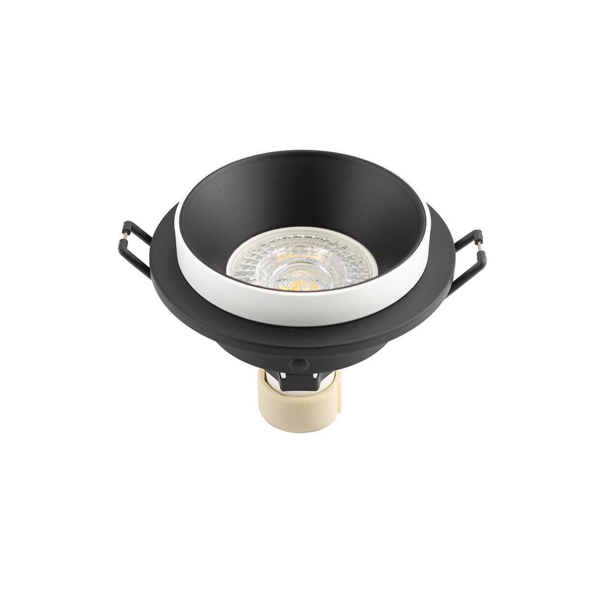 встраиваемый светильник denkirs dk2400-bk