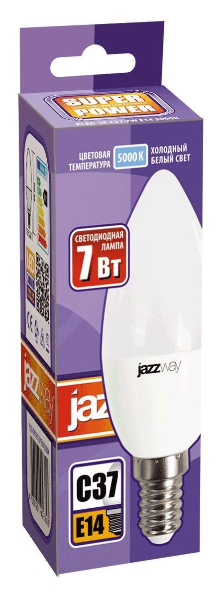 лампа светодиодная jazzway e14 7w 5000k матовая 1027832-2