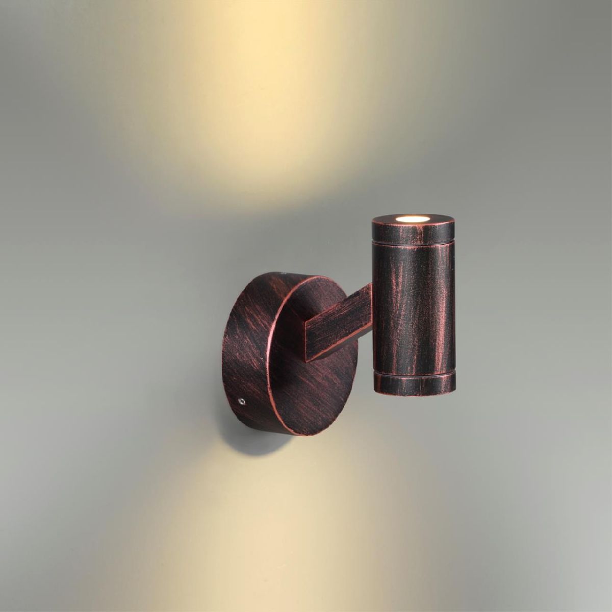 уличный настенный светильник odeon light prody 6636/6bl