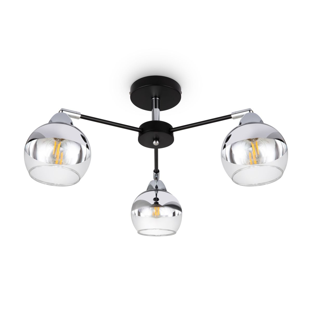 люстра на штанге freya jasper fr5225pl-03b