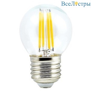 LED-G45-7,5W/NW/E27/CL GLA01TR картон