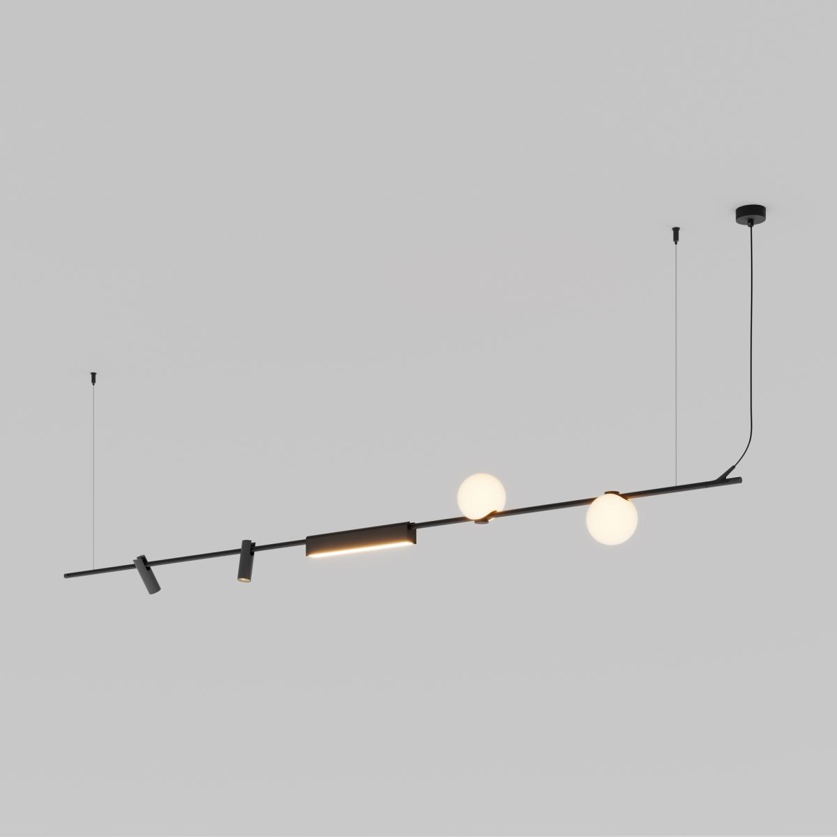 шинопровод maytoni technical busbar trunkings arity trx233-hl-2b