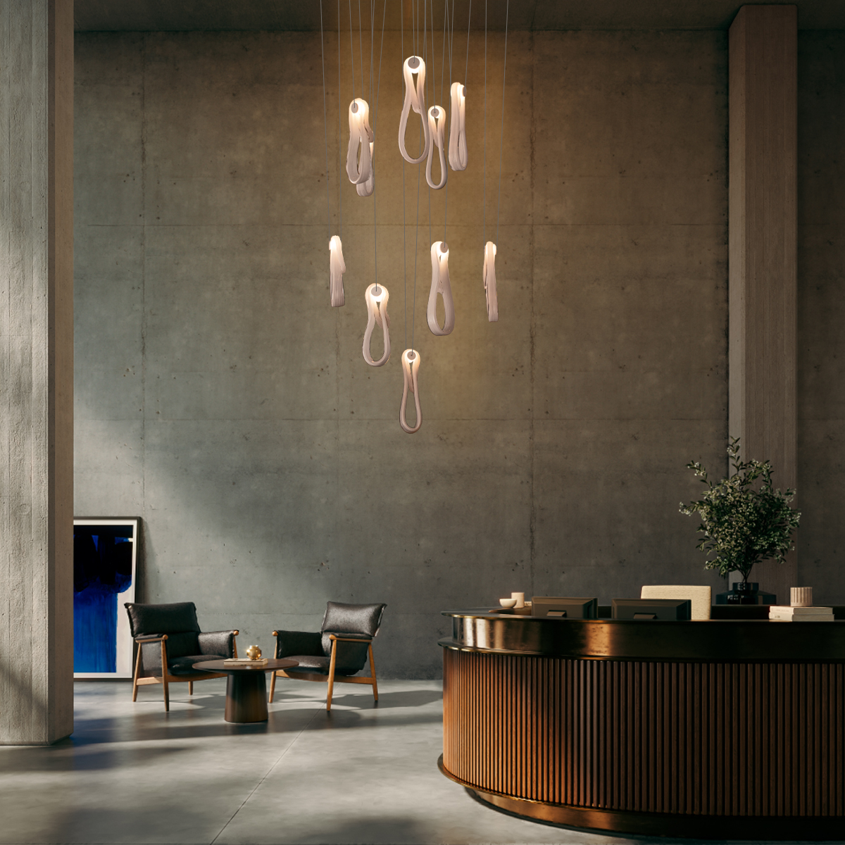 каскадная люстра loft it series 10400/5