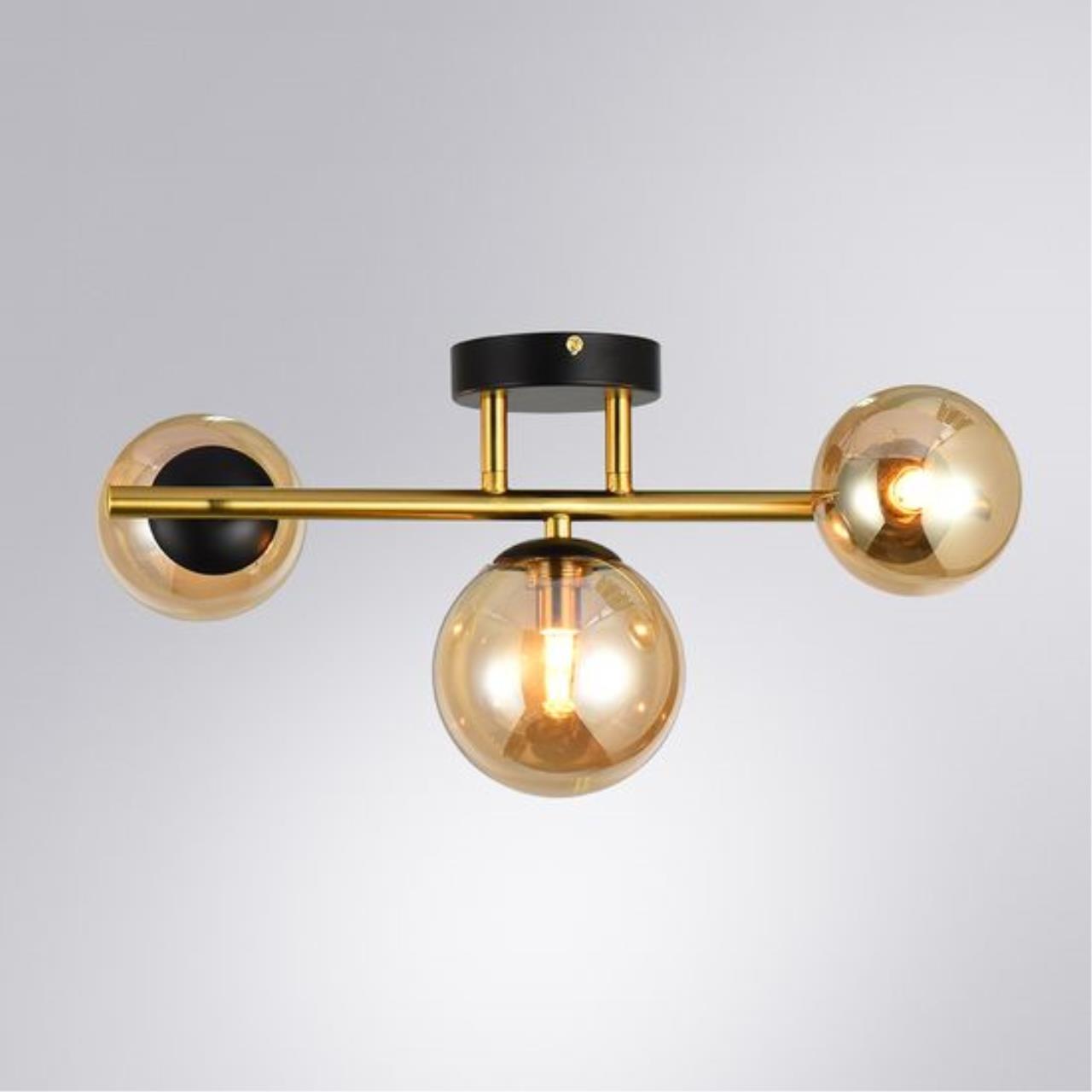 потолочная люстра arte lamp gemini a2243pl-3pb
