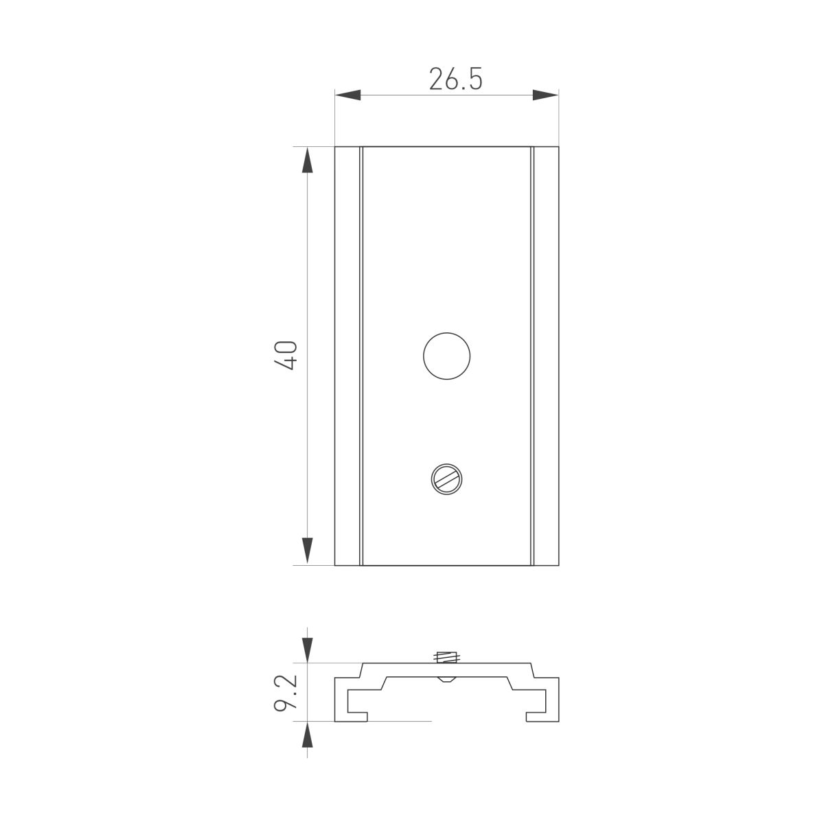 держатель arlight mag-orient-holder-2620 (wh) (сталь) 062965