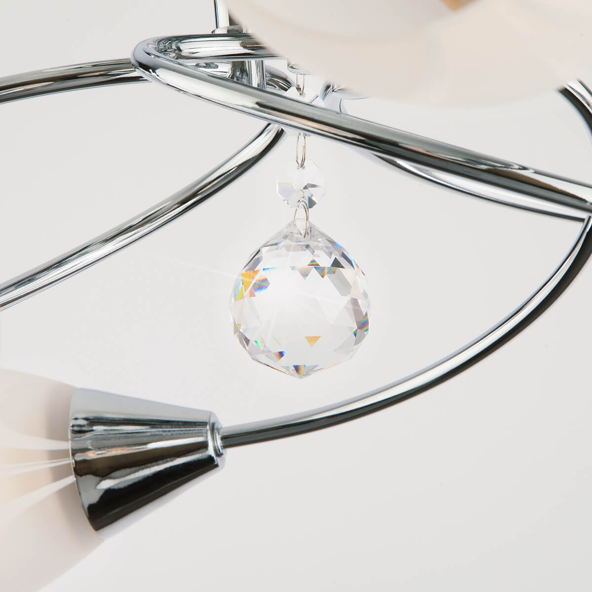 потолочная люстра eurosvet 2275/6 хром