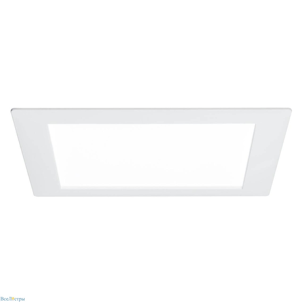 встраиваемый светодиодный светильник paulmann premium line panel 92613