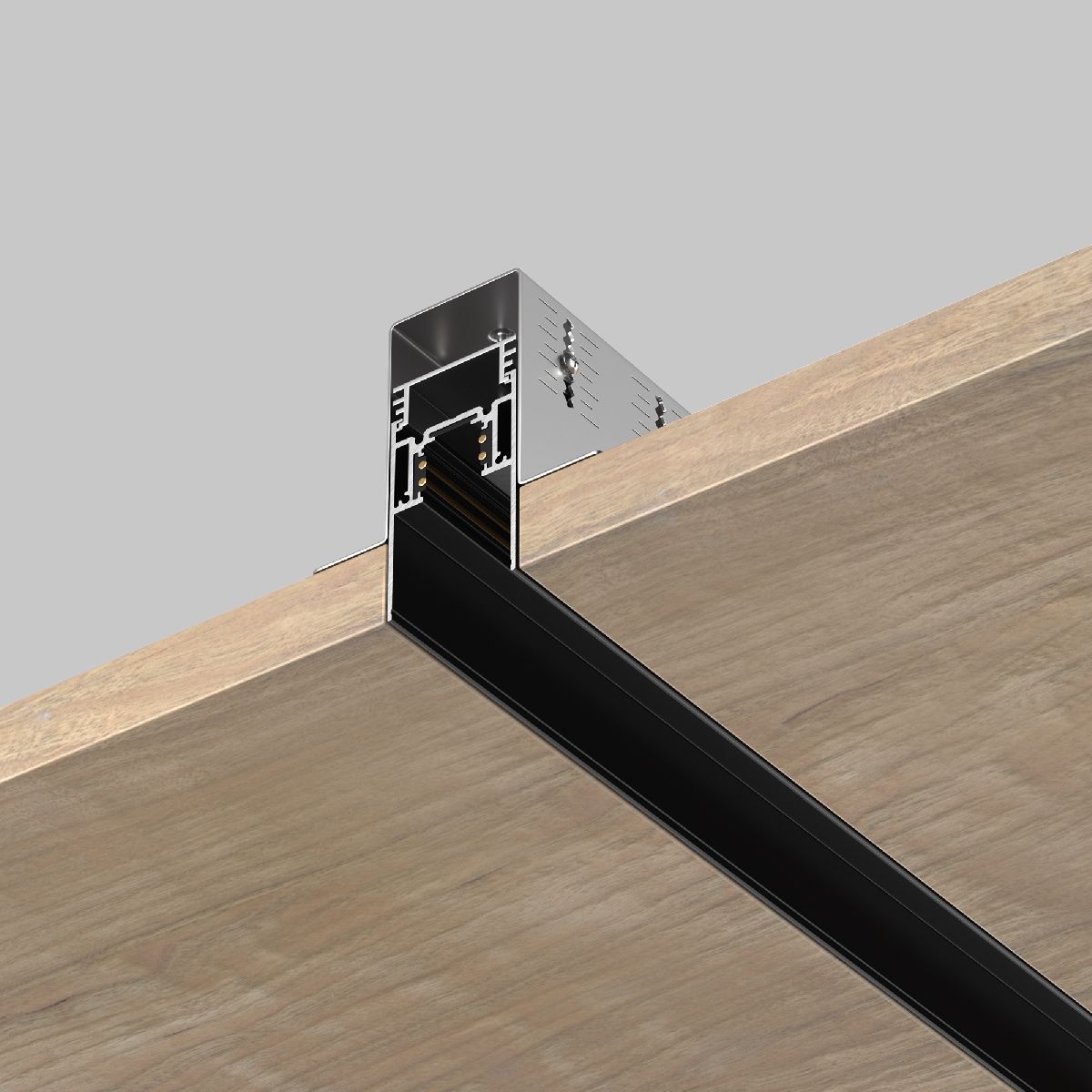 крепеж для установки шинопровода maytoni gravity tra010hcb