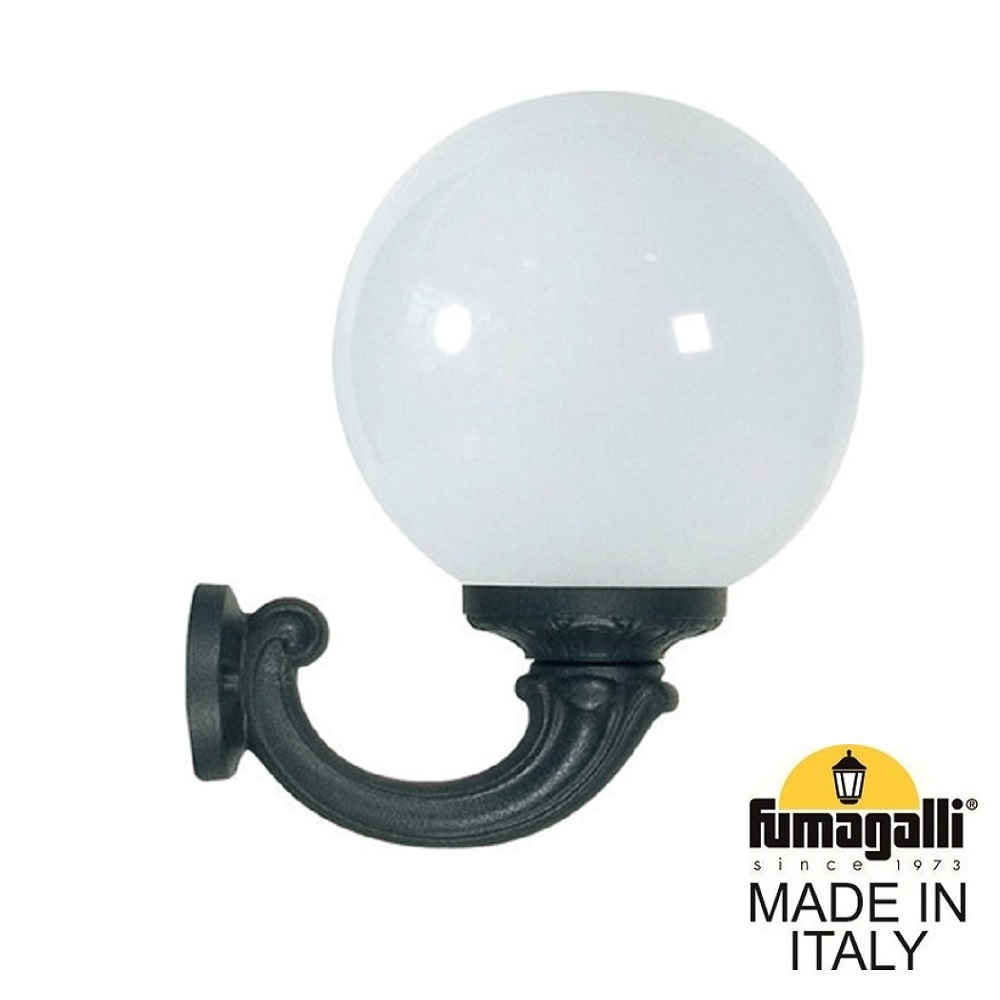 уличный настенный светильник fumagalli globe g30.132.000.ayf1r