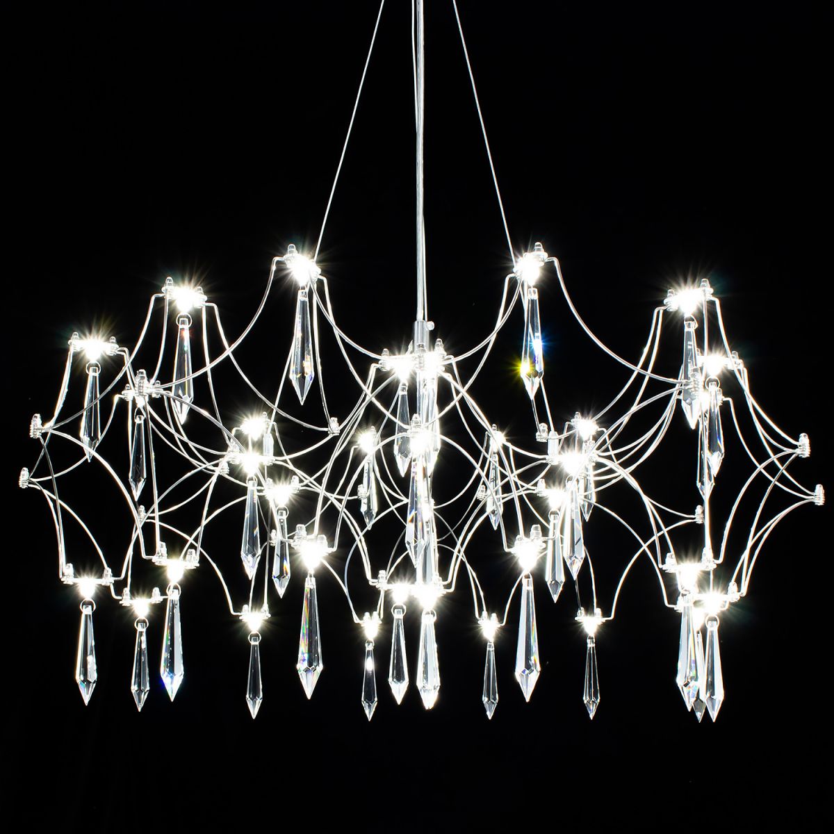 подвесная люстра illumico il0808-630hx-36 ether