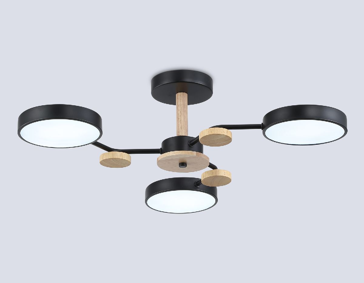люстра на штанге ambrella light linetech comfort fl4857