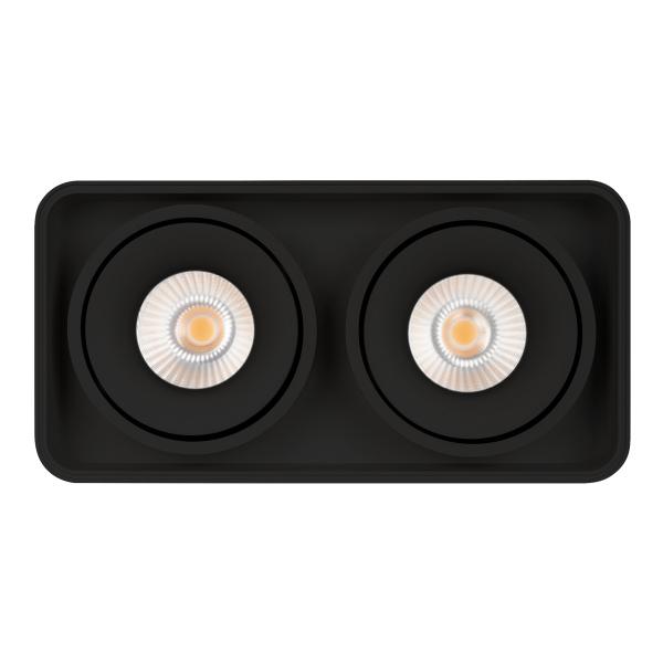 потолочный светодиодный светильник arlight sp-cubus-s195x100-2x8w warm3000 036057