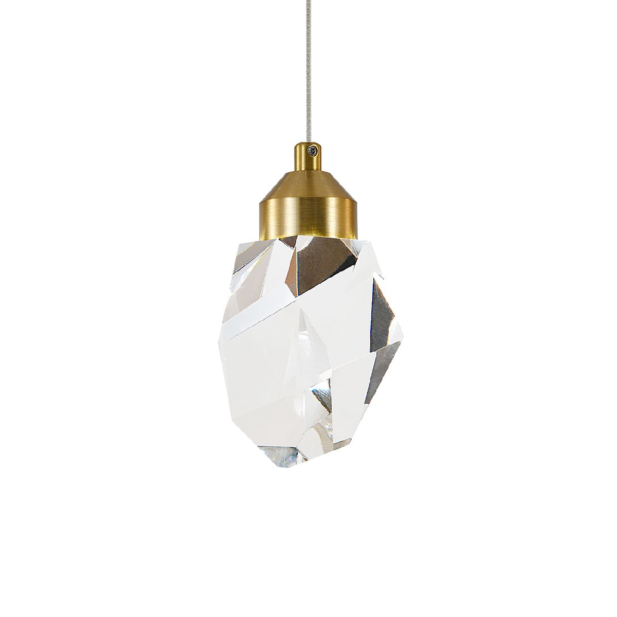 подвесной светильник indigo cristallo 12053/1p brass v000132l