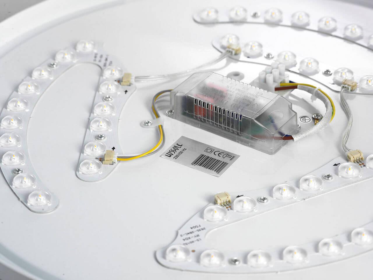 потолочный светодиодный светильник lussole lgo moonlight lsp-8310