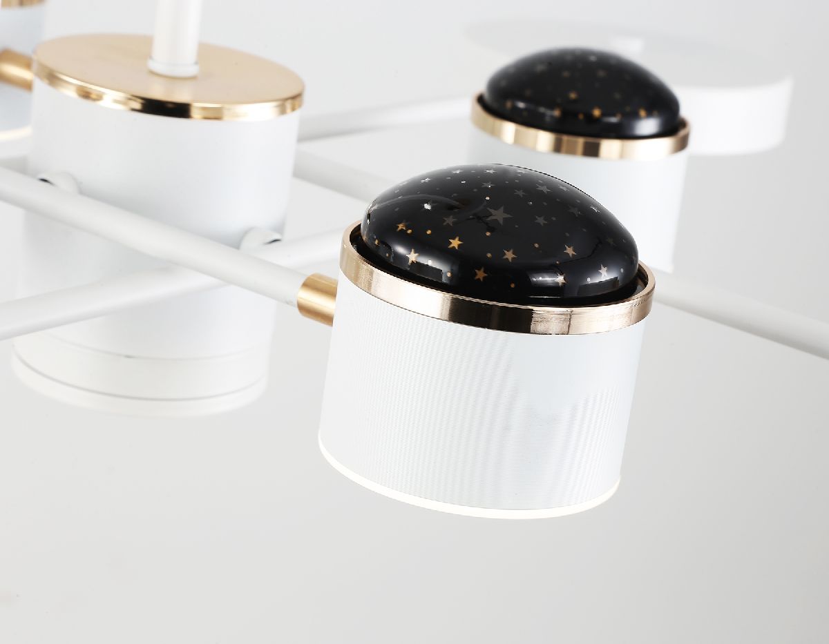 люстра на штанге ambrella light linetech comfort fl51627