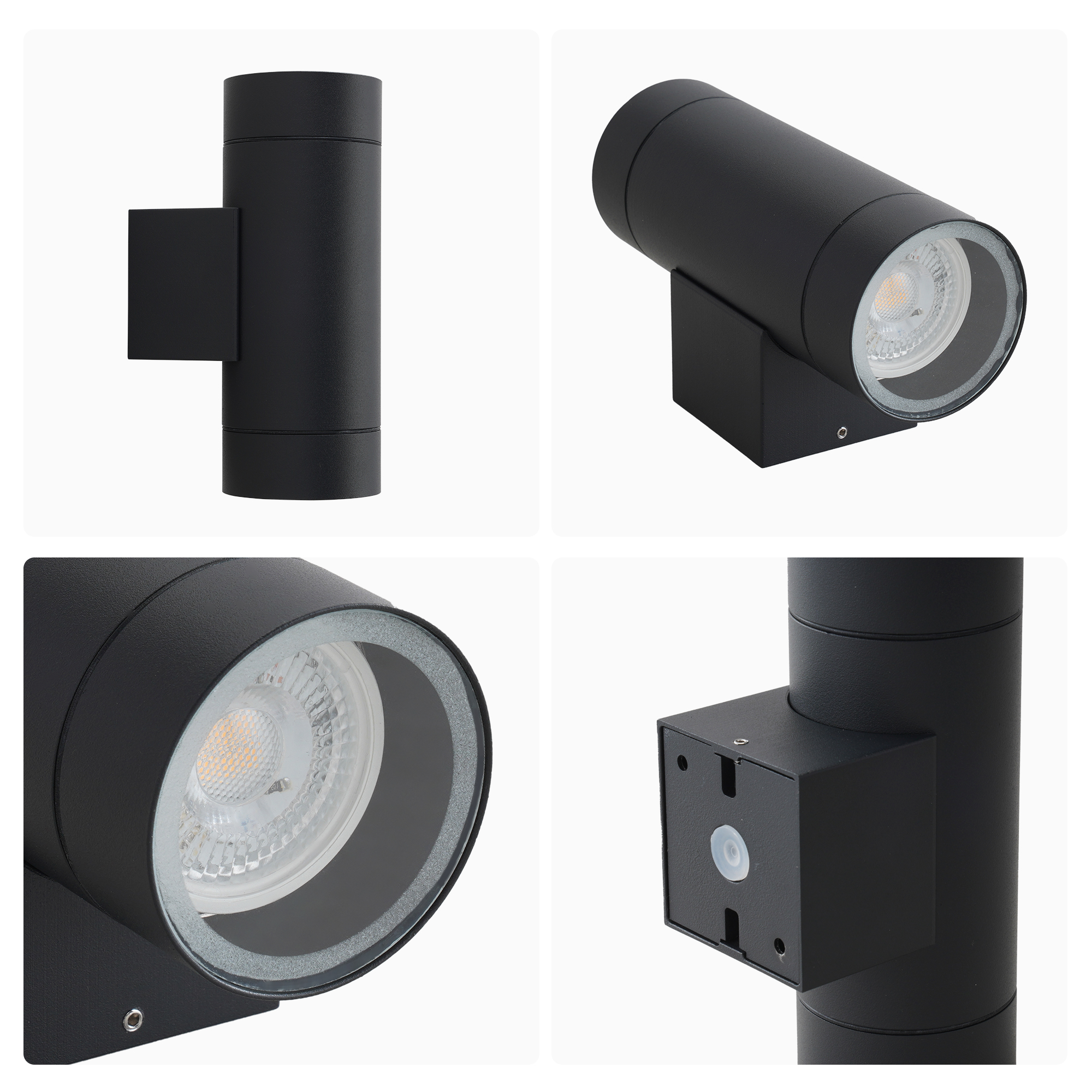 уличный настенный светильник apeyron graphite 11-119