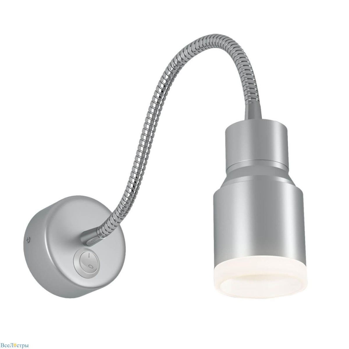 бра elektrostandard molly mrl led 1015 серебро 4690389136412