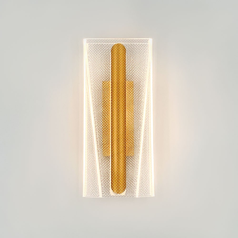 настенный светильник led4u l6337-01 gd