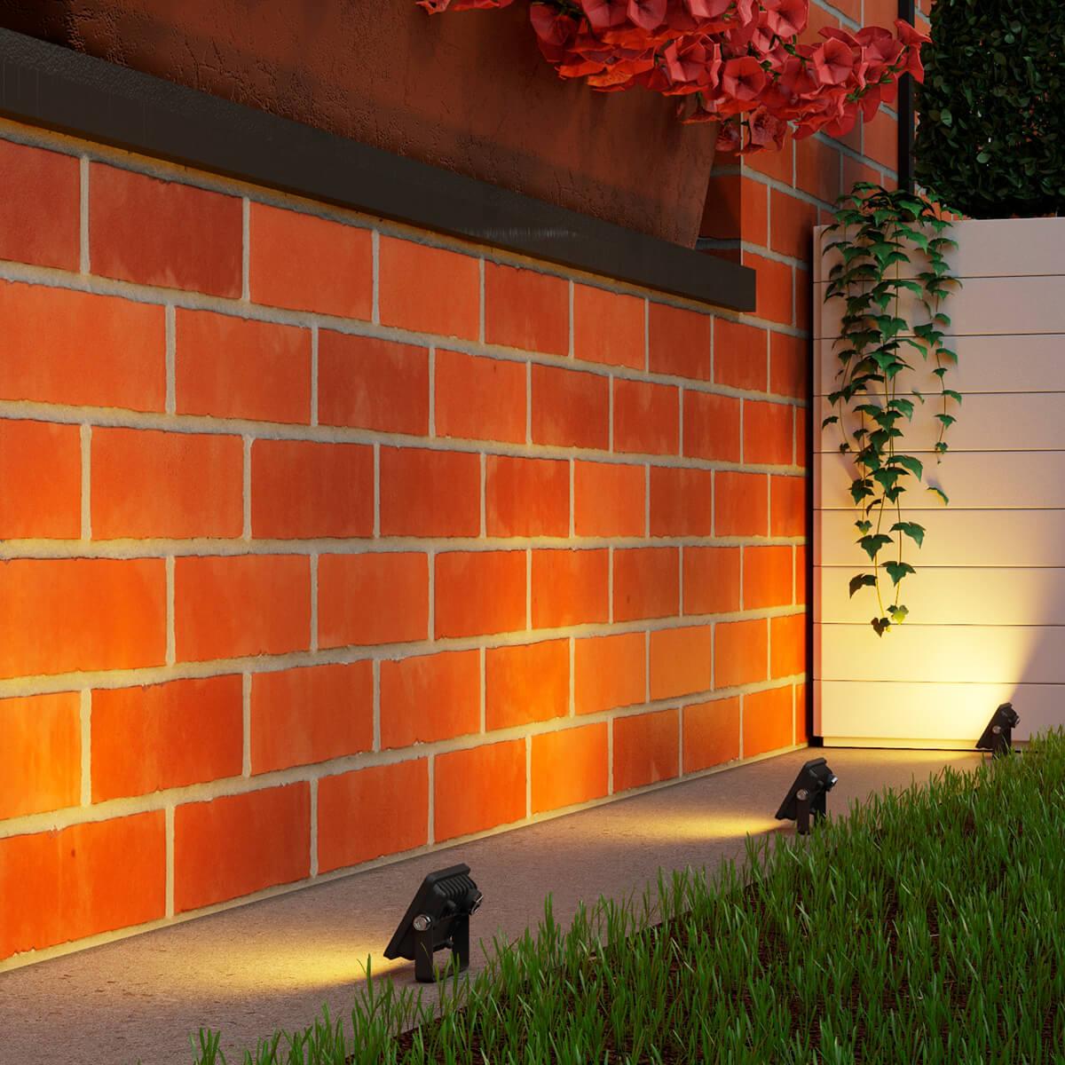 прожектор светодиодный gauss elementary 10w 3000к 613527110