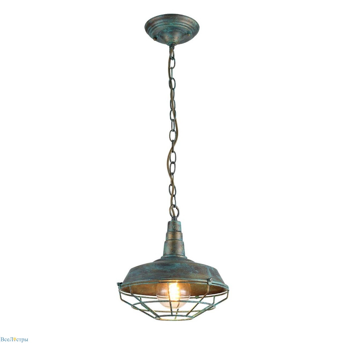подвесной светильник arte lamp ferrico a9181sp-1bg