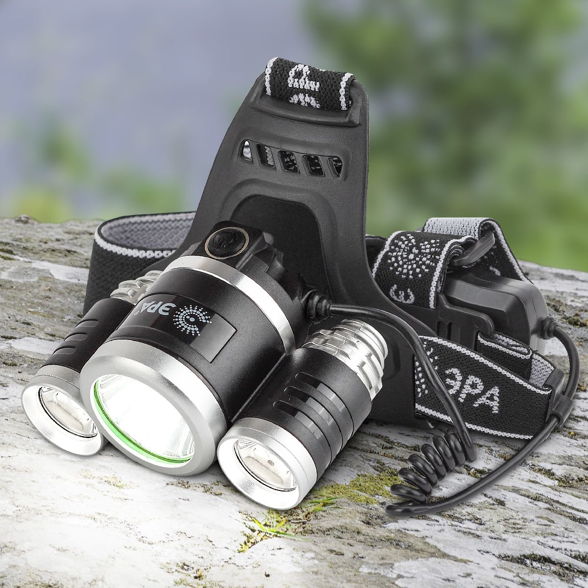 фонарь налобный аккумуляторный эра ga-809 б0056111