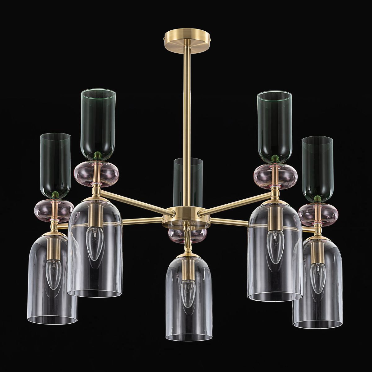 люстра на штанге citilux tendy cl244151