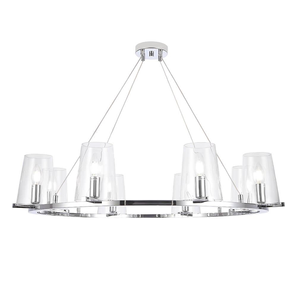 подвесная люстра crystal lux medici sp8