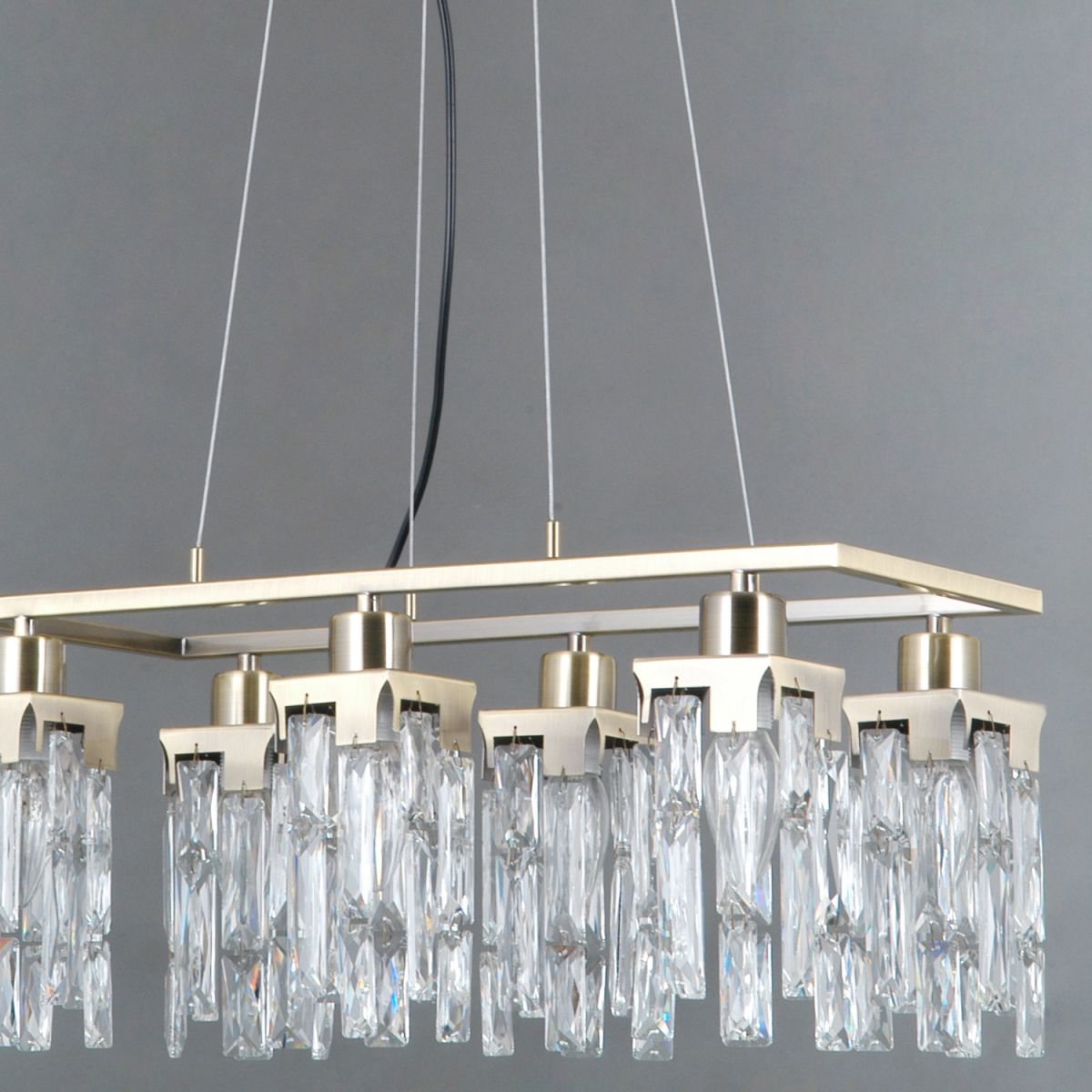 подвесная люстра illumico il3601-6psq-26 ab ds