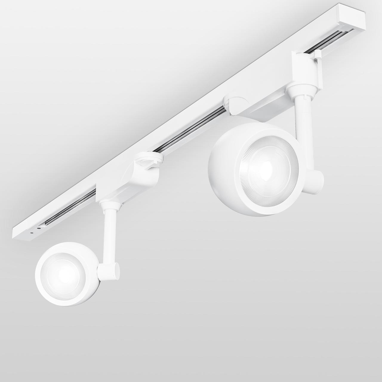 трековый светодиодный светильник elektrostandard oriol белый 12w 4200k ltb48 4690389148064