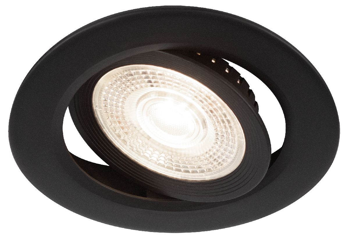 встраиваемый светильник эра kl led 25a-5 4k bk б0068180