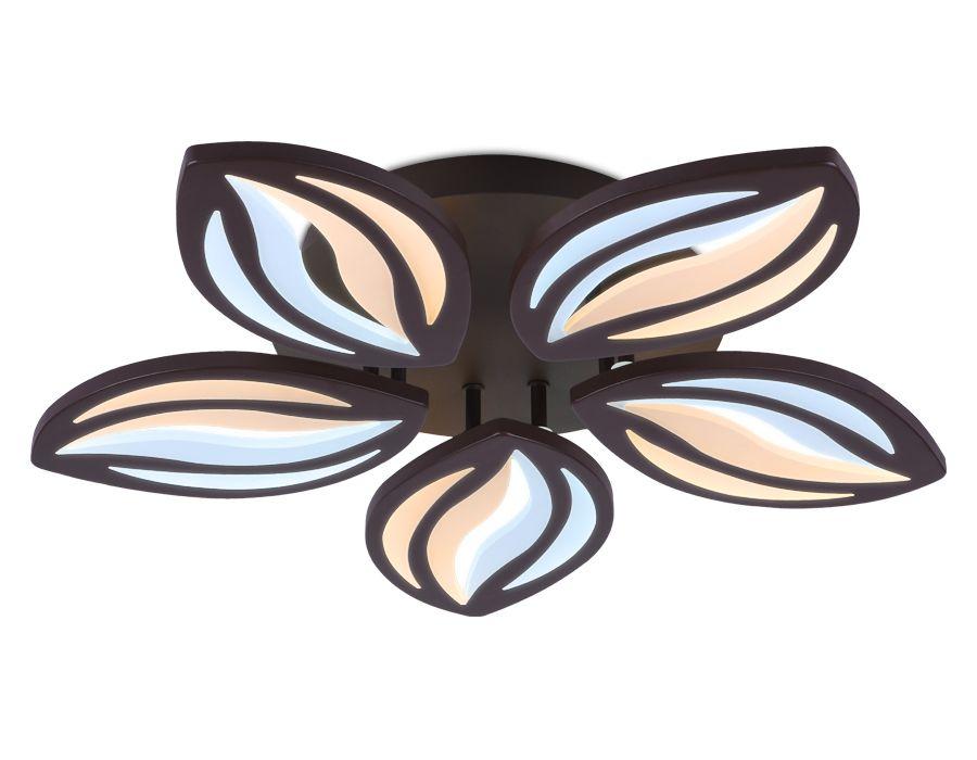 потолочная светодиодная люстра ambrella light acrylica original fa464