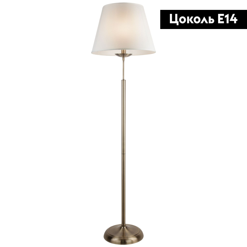 торшер eurosvet hotel 01008/1 античная бронза