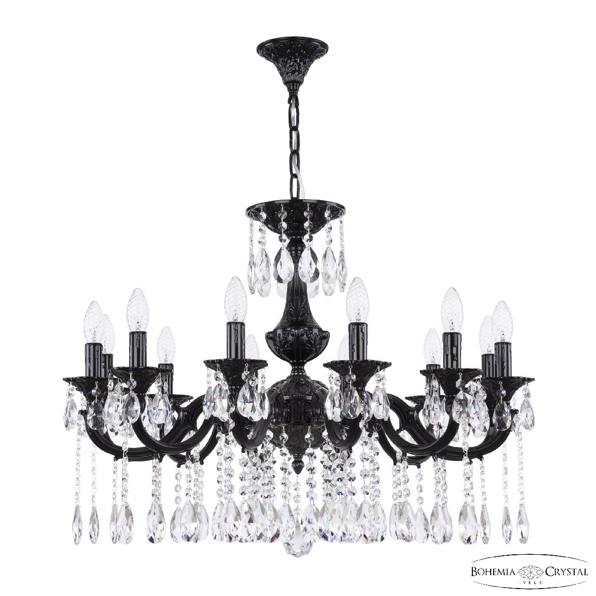 подвесная люстра bohemia ivele crystal al78101/12/250 a bg