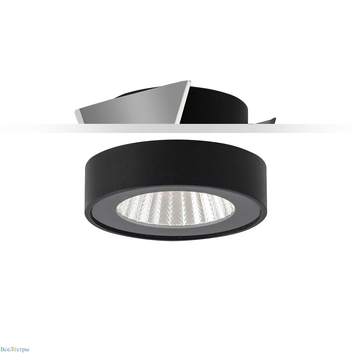 встраиваемый светильник da6503r-c ?6.8 delight collection