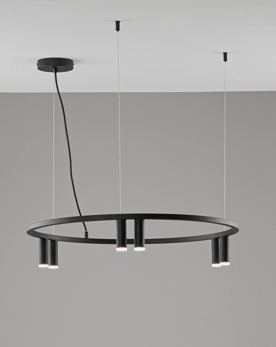 подвесная люстра moderli sofina v11788-6p