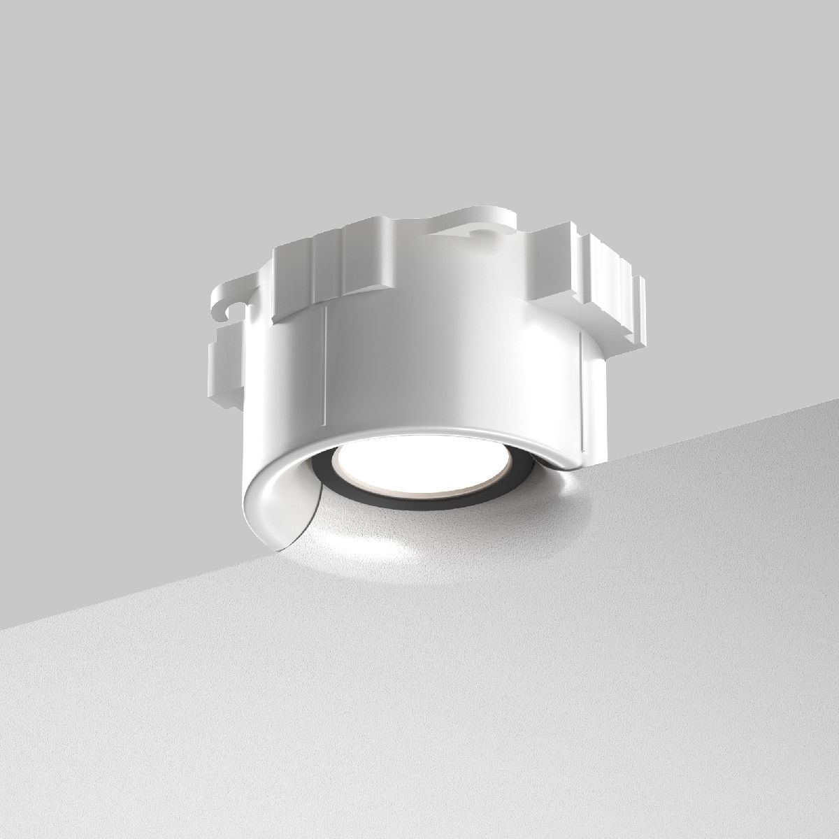 кольцо для встраиваемого светильника maytoni downlight dla110-b
