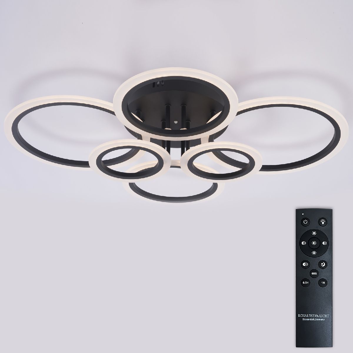 потолочная люстра natali kovaltseva home led lamps 81440