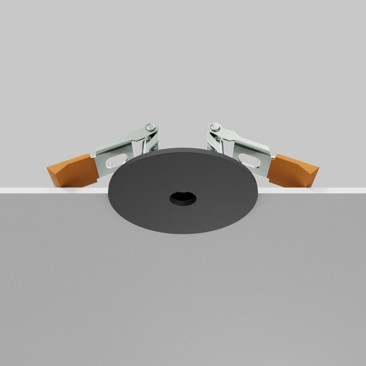 встраиваемая потолочная чаша для вертикального шинопровода maytoni tra234rcb-b