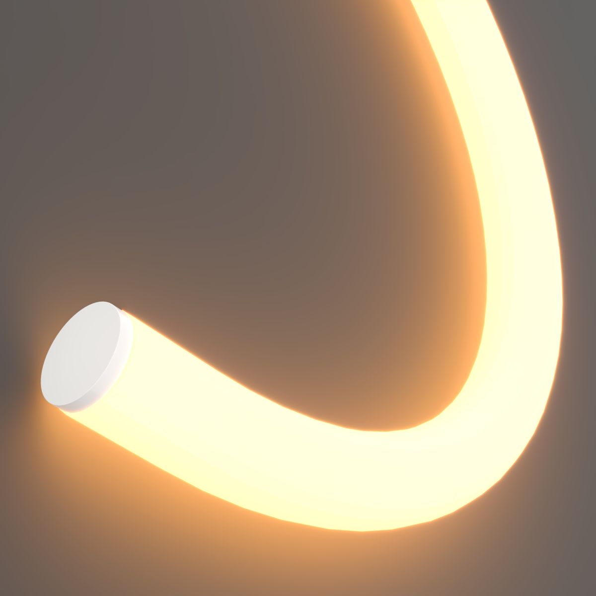 гибкий неон maytoni nemo 24в 14,4вт/м 2700к 5м ip65 201145