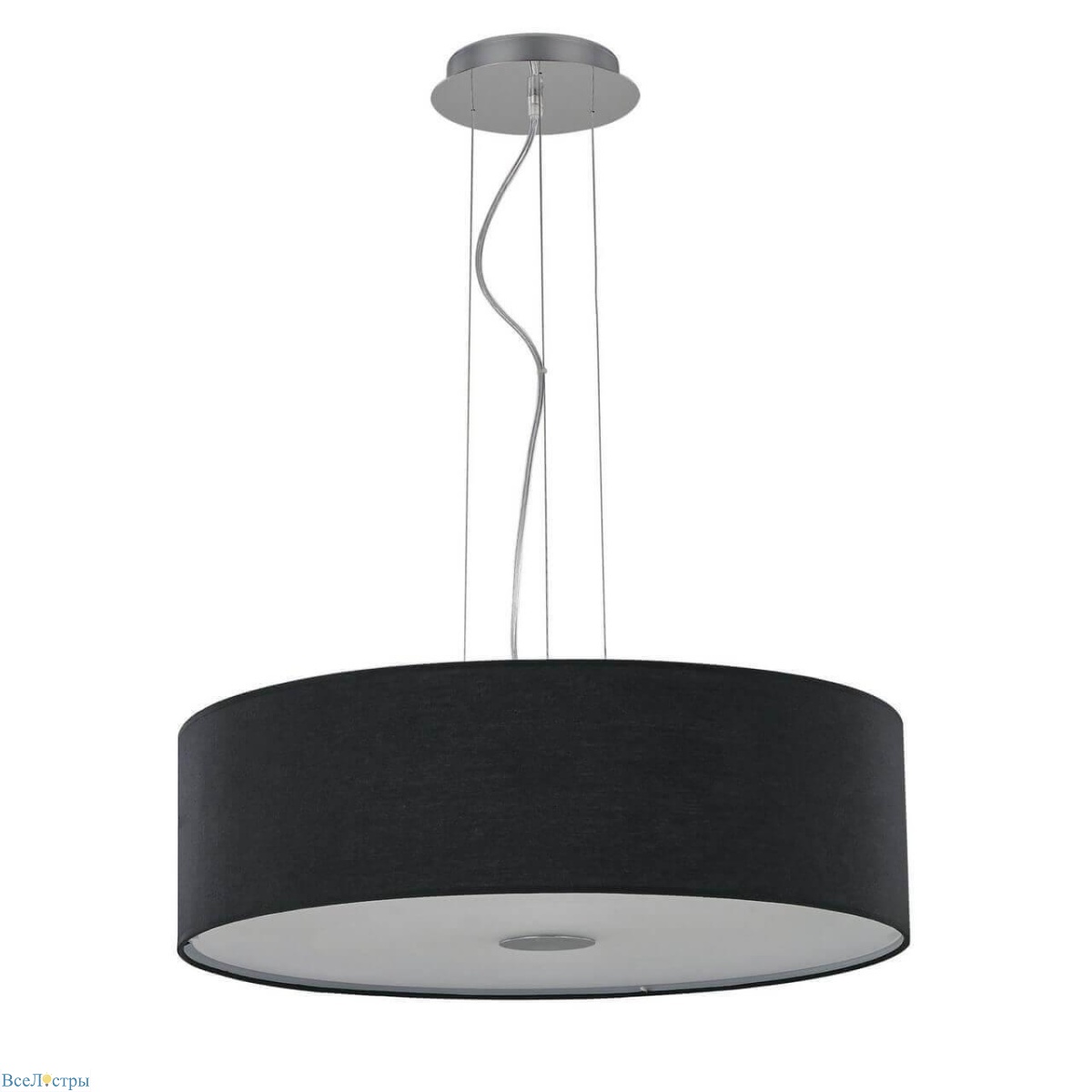 подвесной светильник ideal lux woody sp5 nero